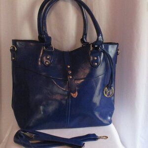 Large Tote Bag Womens Purse Handbag Satchel Faux Leather Shoulder Strap Pocket